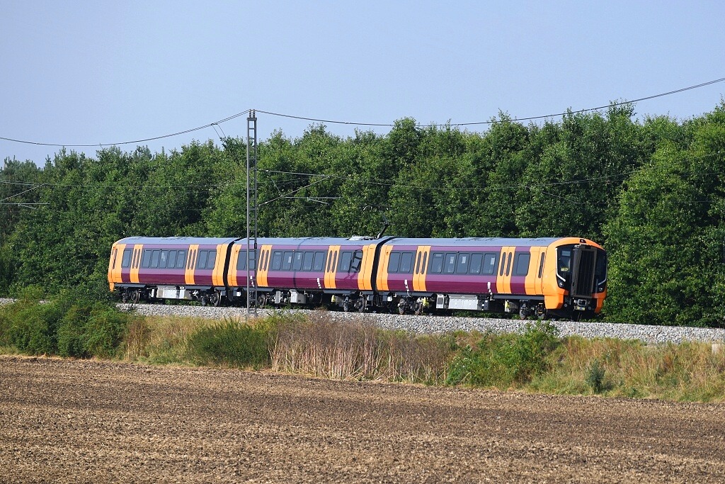 Aventra for West Midlands Railway, Bombardier Class 730 EMU, (9.8. 2020) Velim 