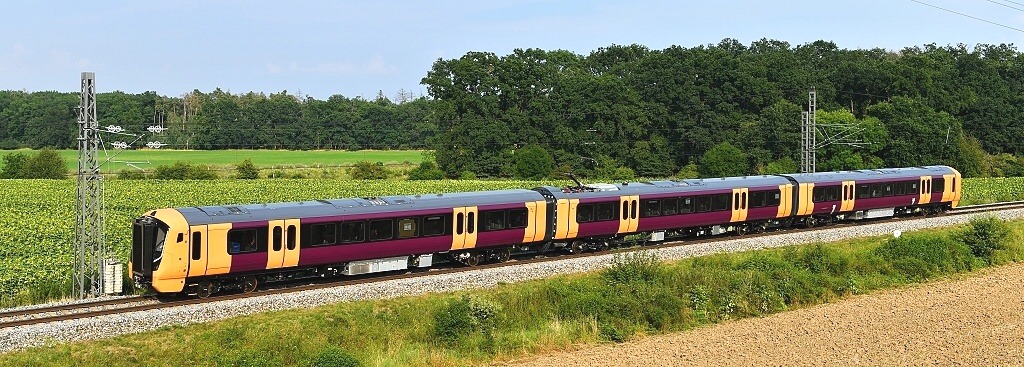 Aventra for West Midlands Railway, Bombardier Class 730 EMU, (9.8. 2020) Velim