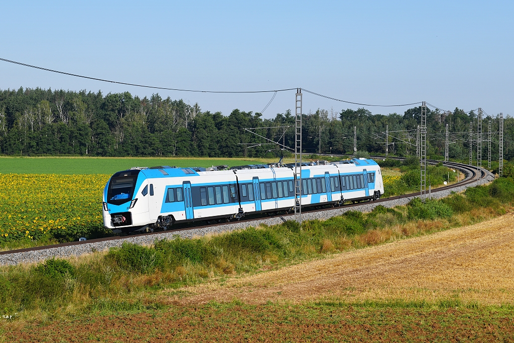 Stadler for Slovenske železnice/Slovenian Railways, class 510/515 Velim (6.8. 2020)