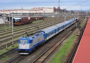 Měřící vlak v Hradci Králové