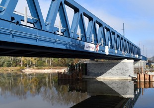 Čelákovice - železniční most 