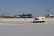 122.053 Sruby (6.1. 2009) - mimořádné nasazení v osobní dopravě       