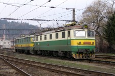 181.028 Česká Třebová (1.4. 2004) - společně s lokomotivou 181.144