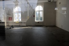 Choceň (5.3. 2011) - současný stav, po restauraci zůstaly v podlaze jen přívodní kabely k zařízením, která byste zde už jen marně hledali