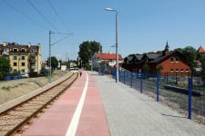Wieliczka Rynek Kopalnia (18.6. 2012) - nové nástupiště