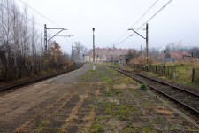 Wieliczka Park (18.11. 2010) - pvodn vzhled ostrovnho nstupit ve stanici