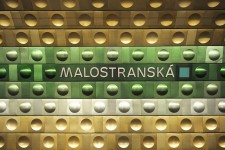 Stanice pražského metra - Malostranská (6.3. 2014)
