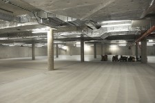 Podzemní garáže pro 48 automobilů