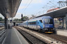 RailJet 80 91 001 Wien Meidling (25.7. 2014) - EC 73 na čele s 1216.234