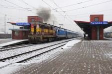 742.314 + 1216.234 RailJet EC 73 Pardubice (2.12. 2014)