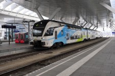 Salzburg -  KISS WESTbahn (18.2. 2015)