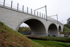 Rokycany (20.10. 2012) - mostní objekt po přestavbě