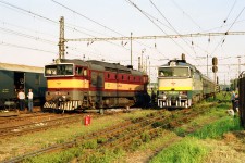 753.297 Tnit nad Orlic (21.6. 1994) - vykolejen po vidlicov jzd pes vh. . 38, nesprvn sezen drtovod - 750.285 