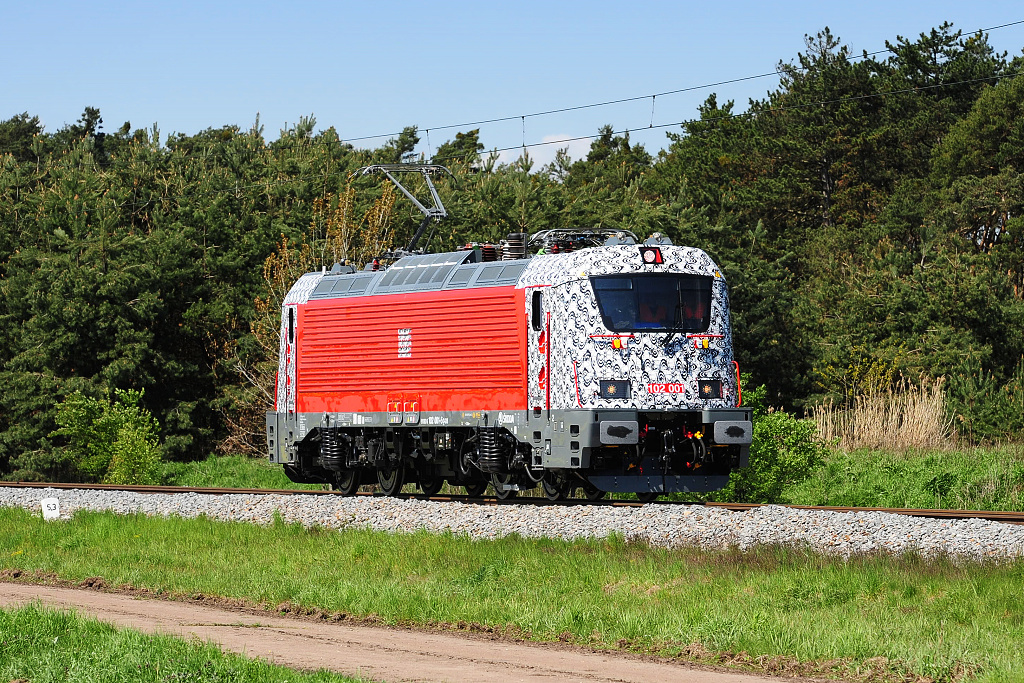  Škoda 102.001 DB Regio, Velim (6.5. 2016)