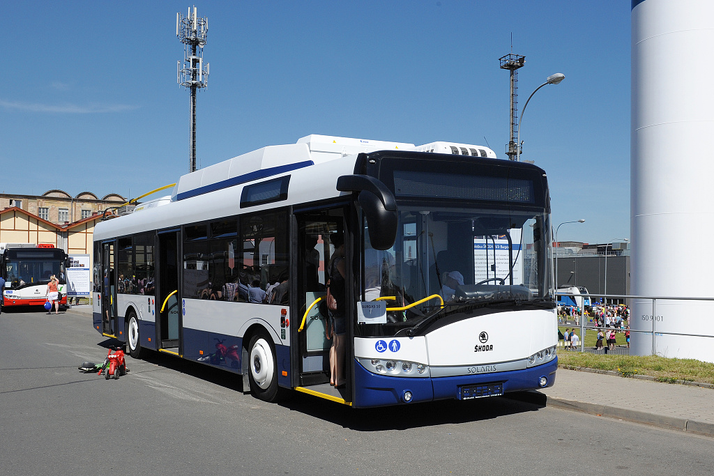 Trolejbus Tr 26 určený pro bulharský Burgas