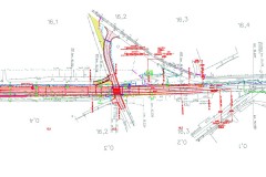 zastvka Opatovice nad Labem, konec stavby (projekt SUDOP PRAHA)