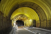 Tomický tunel (17.5. 2011) - během výstavby